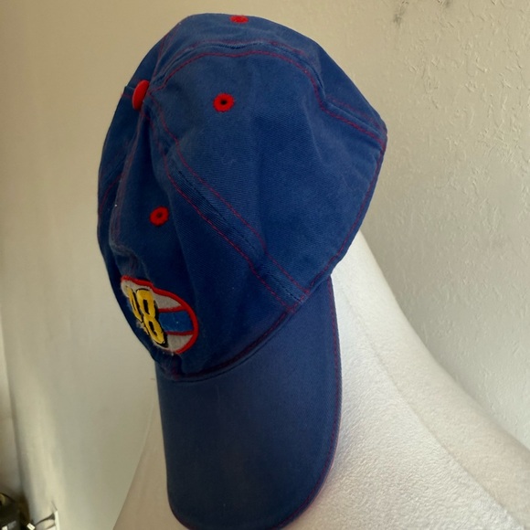 Men’s Blue Racing Champions #48 Jimmie Johnson NASCAR Casual Sporty Baseball Hat - Picture 3 of 6